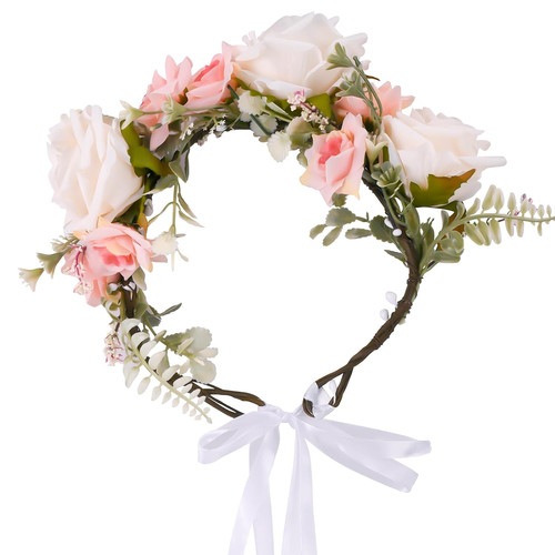 Blumenkrone haarkranz boho - blumenkrone,