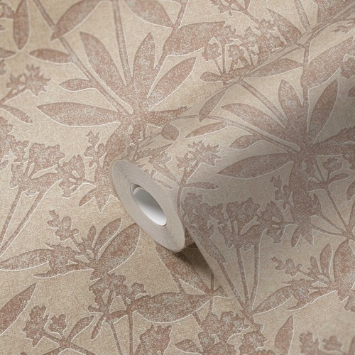 Florale vliestapete mit blumen - florale,