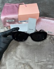 MIU MIU Sonnenbrille oval -
