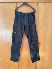 Fjällräven Vidda Pro Hose Schwarz 50 Outdoor Wandern Bushcraft Greenland Wax