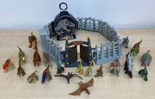 Konvolut 20 Mini Action Jurassic World Dinosaurier inkl. T-Rex & JP Gates