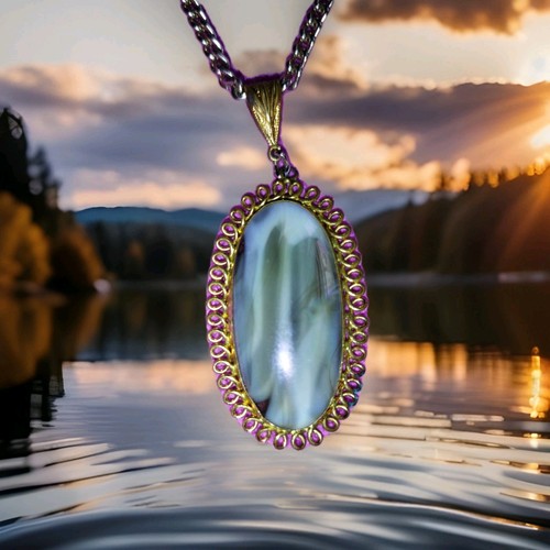 Vintage gliederkette mit - vintage,