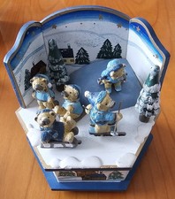 Weihnachten Holz Musical Motion Spieluhr - The Bears 