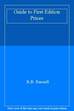 Guide to First Edition Prices