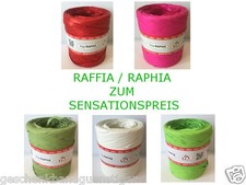 Raffia/ Raphia Einfarbig