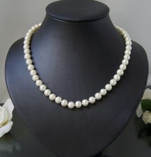 Perlencollier creamweiß Kette