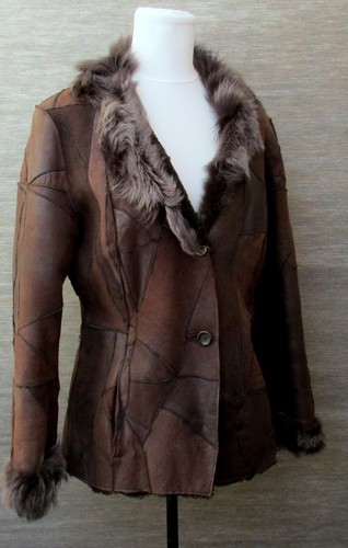 Neue echte lammfelljacke - lammfelljacke, gr