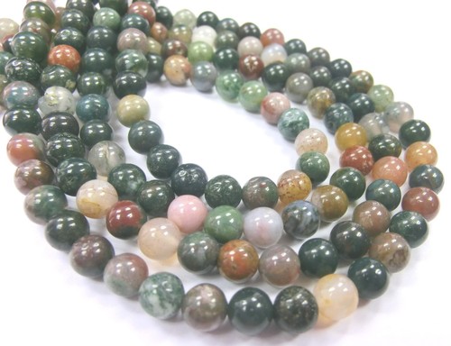 Indien achat 4mm grün - achat, bunt