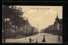 Ansichtskarte Aue i. Erzgeb., Bismarckstraße 