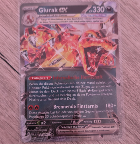 Pokémon tcg glurak 054 091 - tcg,
