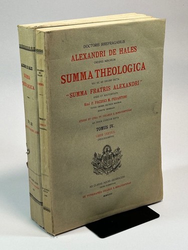 Summa theologica tomus iii - tomus,