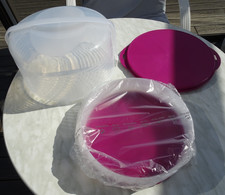 Tupperware Wiener Walzer + Hochstapler Tortenbehälter beere Rarität NEU OVP