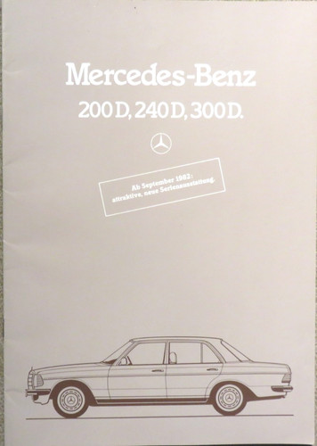 Mercedes 200d 240d 300d - mercedes,