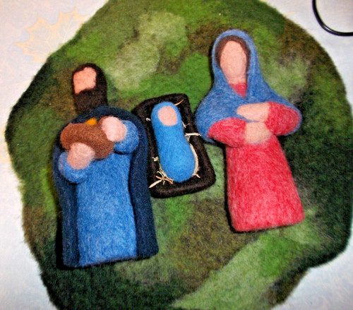 Heilige familie gefilzt - heilige,