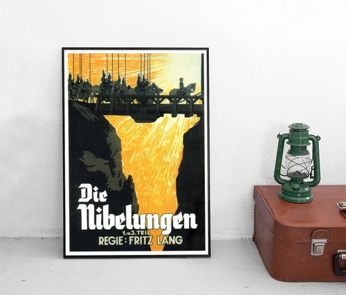 Filmplakat die nibelungen - filmplakat,