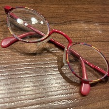 Brillengestell Kinderbrille Brille ? mit flexiblen Bügeln , Rot , inkl. Etui