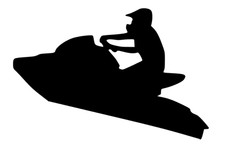 Jetski Aufkleber Sticker Auto