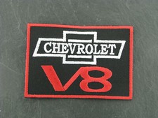 Patches Aufbügler Aufnäher Chevrolet Chevy V8 Big Block V8 Motor