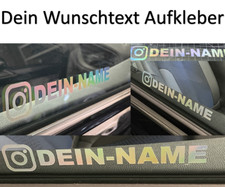 Instagram Aufkleber Auto je 2x