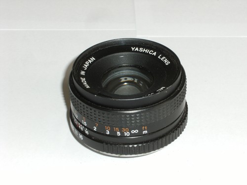 Yashica objektiv 50mm - objektiv,