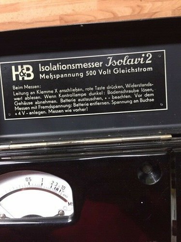 Isolationsmesser isolavi 2 - h&b,
