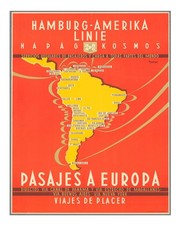 Vintage-Reiseplakat-Wandkunst