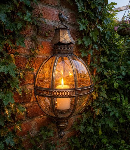Laterne windlicht wandlaterne - laterne,