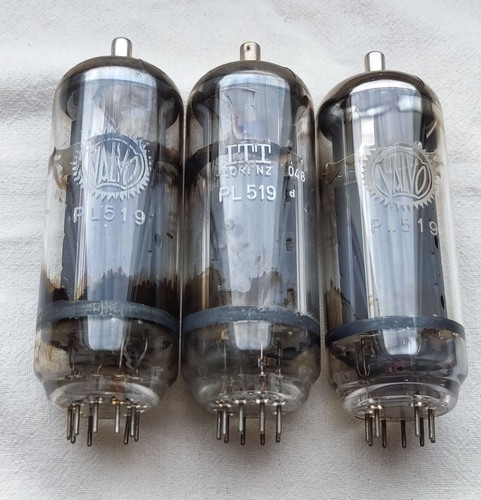 Pl519 valvo itt röhre - 3x,
