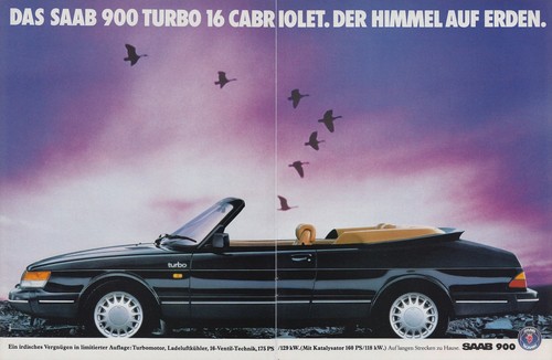 Saab 900 turbo cabriolet - saab, 16
