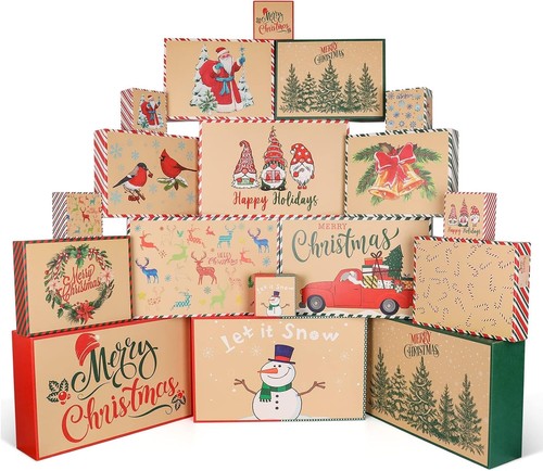 Weihnachts-Geschenkboxen-Set