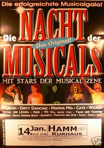 Die nacht des musicals hamm - nacht,