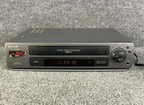 Sharp a343u vhs video - vc-a343u,