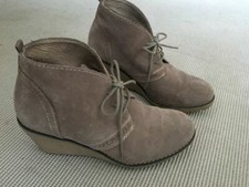 S. Oliver Wedges Stiefeletten G 38. Keilabsatz Leder