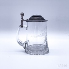 Vintage Glass Beer Mug Beer
