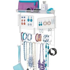 Schmuckhalter Wand weiss