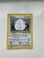 Chansey 3/130 Base Set 2 Holo Original Pokemon Karte