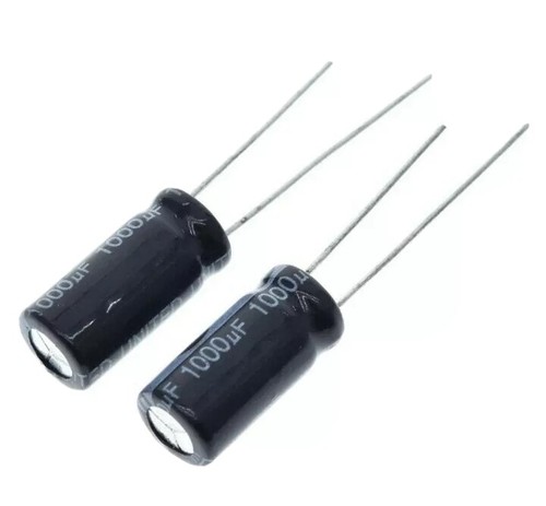 Elko radial 1000µf - 2x, (