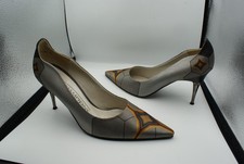 Peter Kaiser Champion Line Vintage Fußball Fan High Heel Pumps Gr.38,5