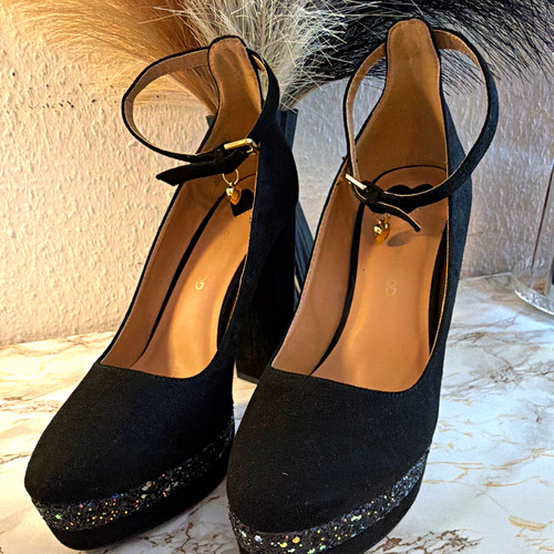 Voodoo pumps schwarz - voodoo, plateau