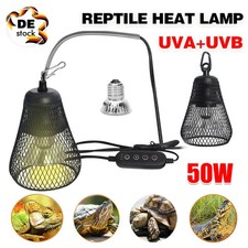 Wärmelampe für Schildkröten,Reptilien Wärmelampe,UVA UVB Wärmelampe Heizlampe