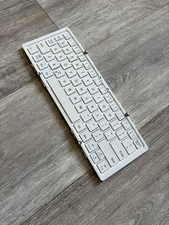 Faltbare Bluetooth-Tastatur – Silber( kompatibel auch mit iPad)
