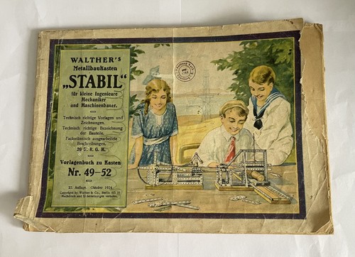 Walther metallbaukasten - walther,