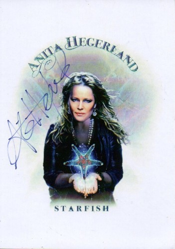 Autogramm anita hegerland - autogramm,