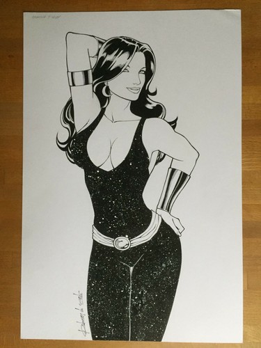 Comic originalzeichnung donna - comic,