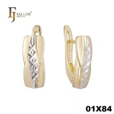 Luxus Damen Ohrringe Creole