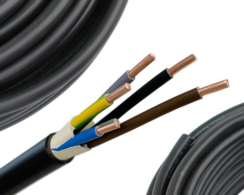 Nyy 5x10mm - (10,10€/m)nyy-j, /