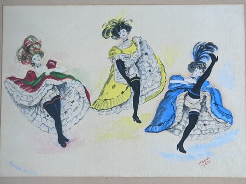 Belgien original aquarell - aquarell, &