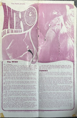 The who 1969 quad wall - who, /
