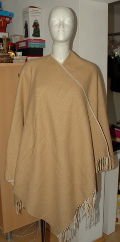 100 kaschmir damen cape - kaschmir,
