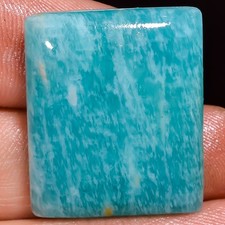100% Natürlich Amazonit Cabochon Kissen Form Edelstein 38.00 CT 21x25x6 MM TP345